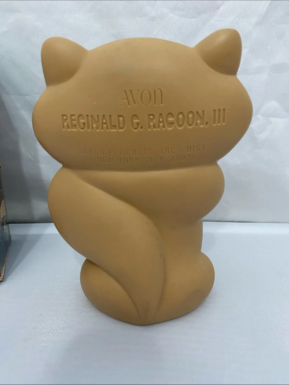 Avon Reginald Raccoon Floating Soap Dish